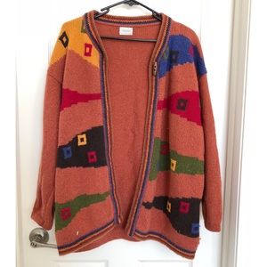 Funky 90s Italian Cardigan!